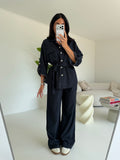 Y0956-COORDINATO SILVIA EFFETTO DENIM