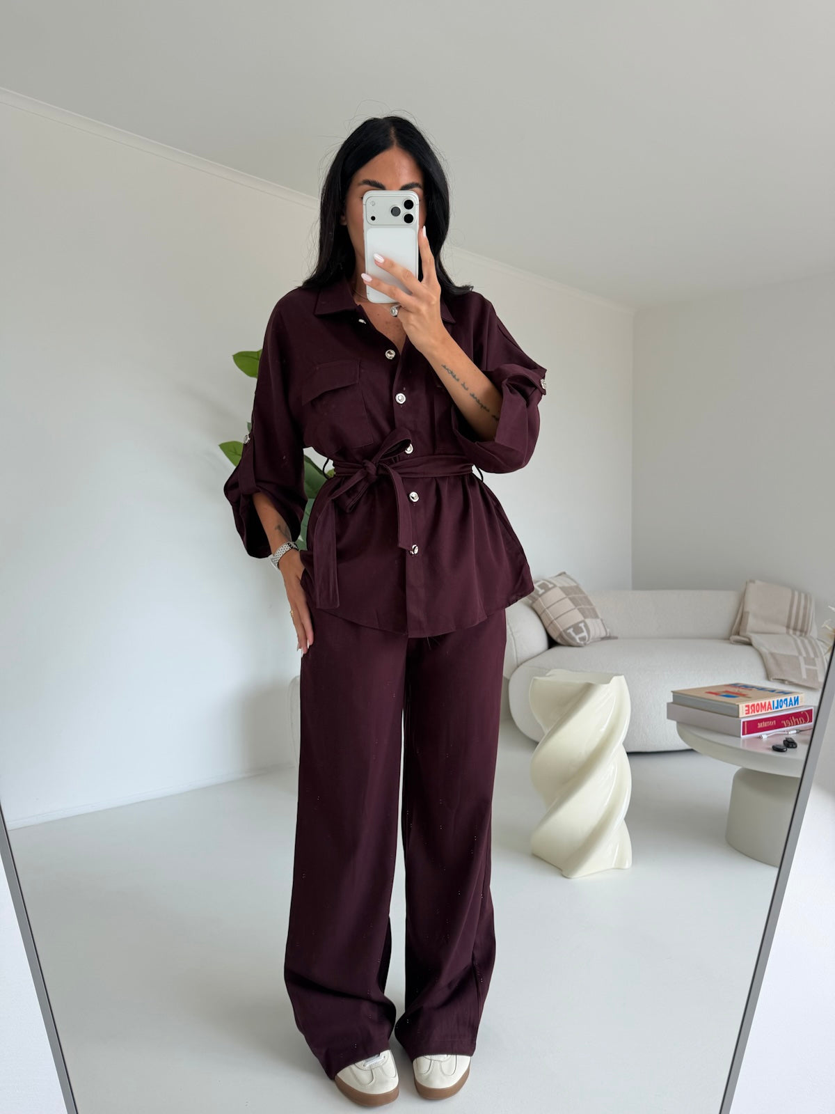 Y0956-COORDINATO SILVIA WINE
