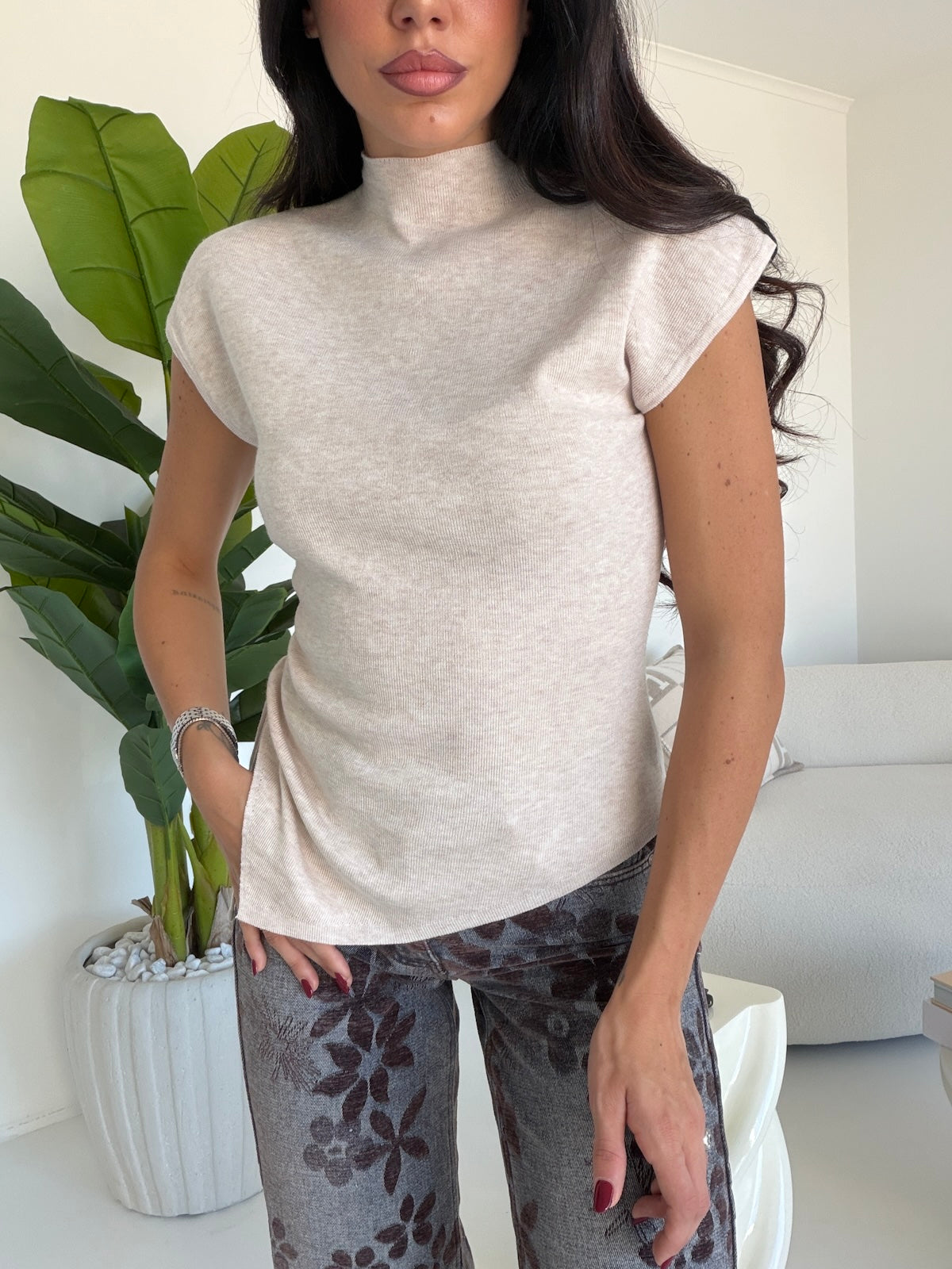 L06850-MAGLIA SHADY TAUPE