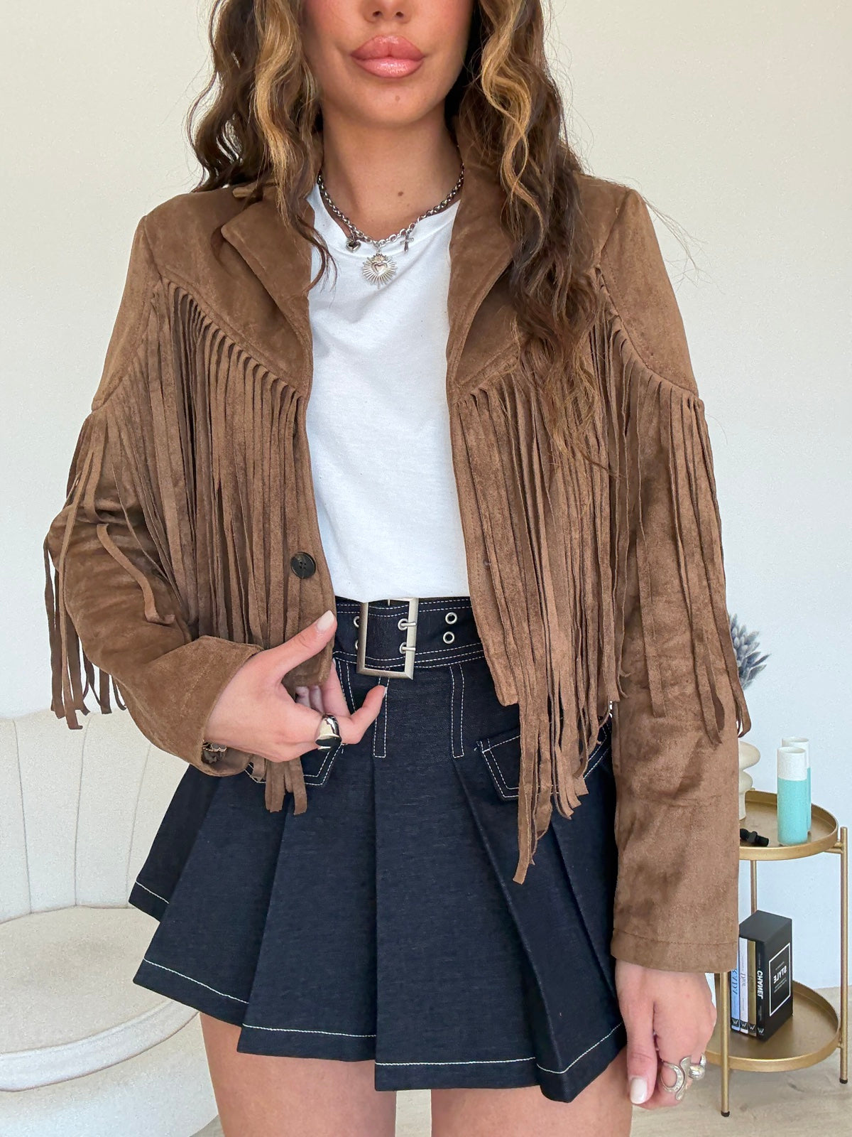 19139-MINI GONNA ICONIC BLU DENIM