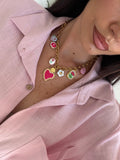 COLLANA AMBRA PINK