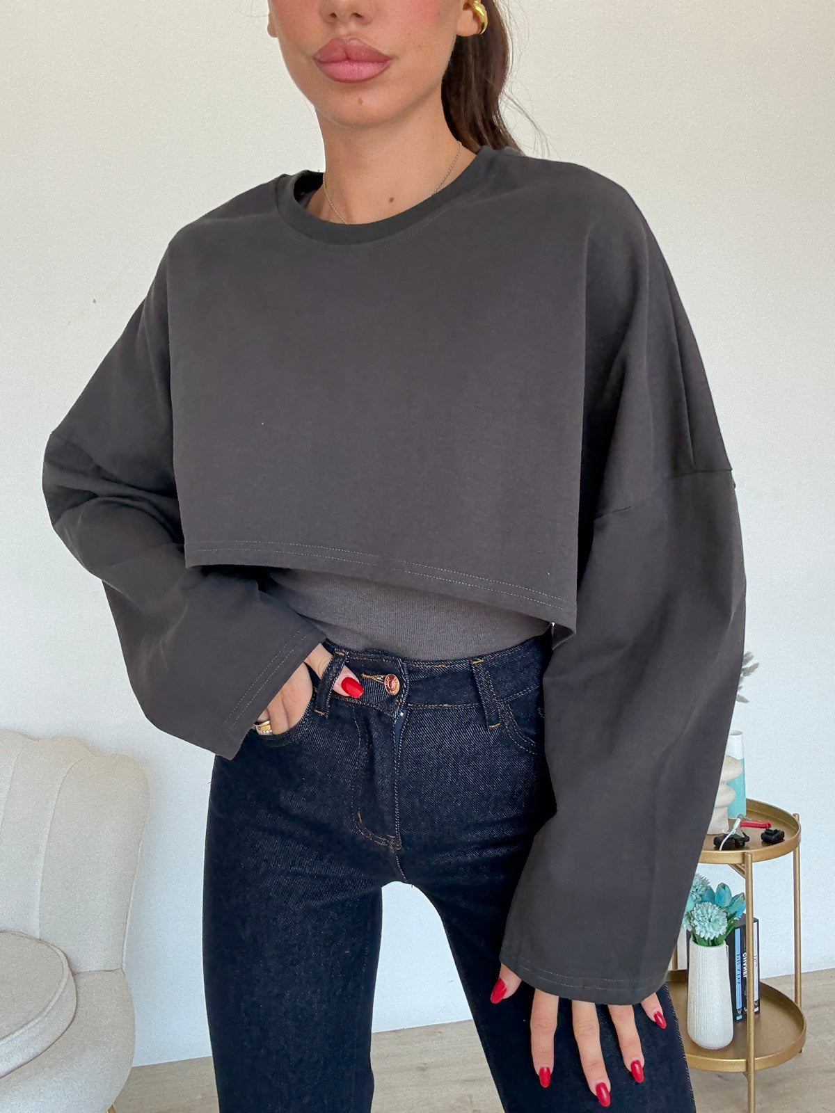 A64461AB-TWINSET GREY