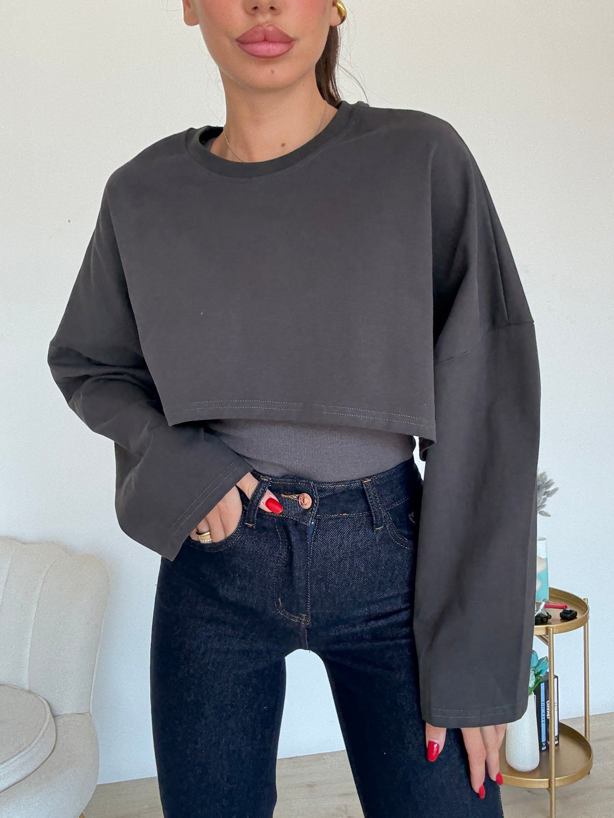 A64461AB-TWINSET GREY