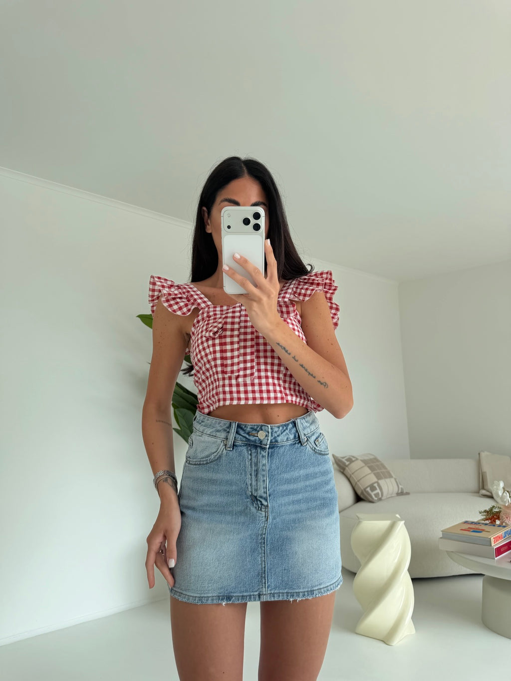L1510-MINI GONNA DENIM ARIZONA