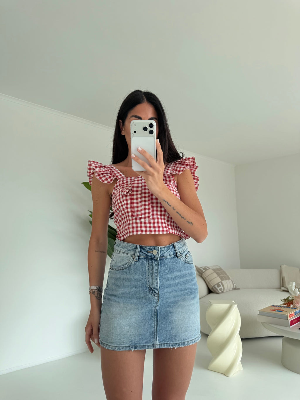 L1510-MINI GONNA DENIM ARIZONA