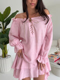 19516-COORDINATO TEXAS PINK