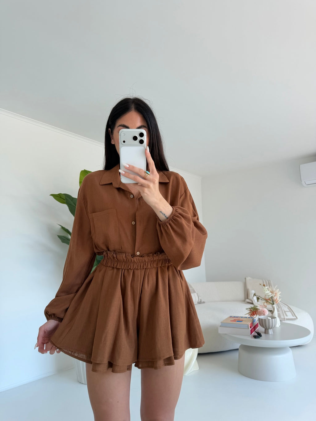 COORDINATO PLAYA CHOCO