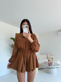 COORDINATO PLAYA CHOCO