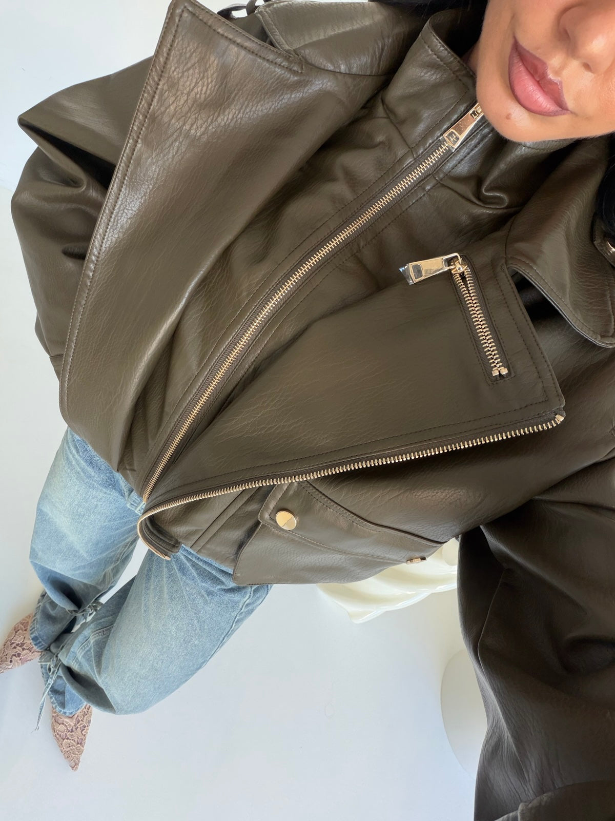 TR89063-BIKER MALEN MILITARE