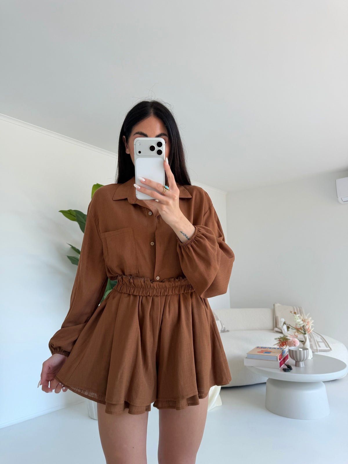 COORDINATO PLAYA CHOCO