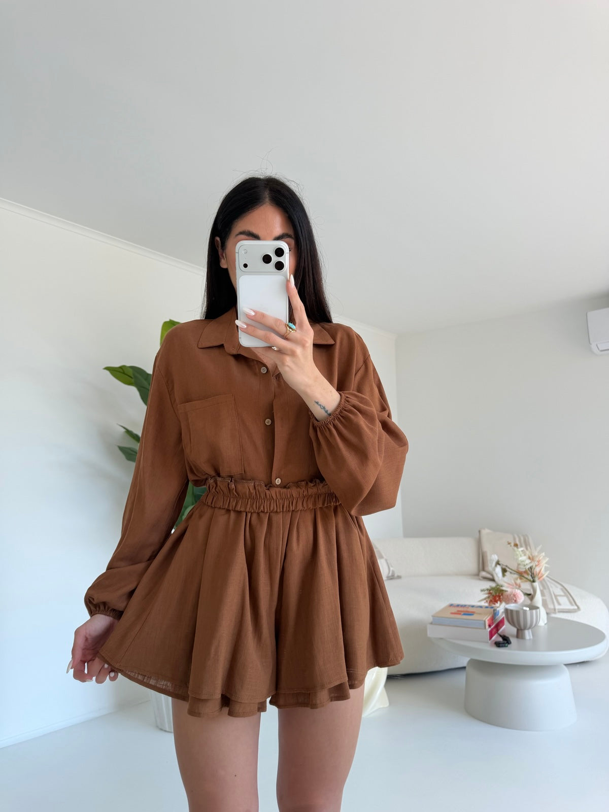 COORDINATO PLAYA CHOCO