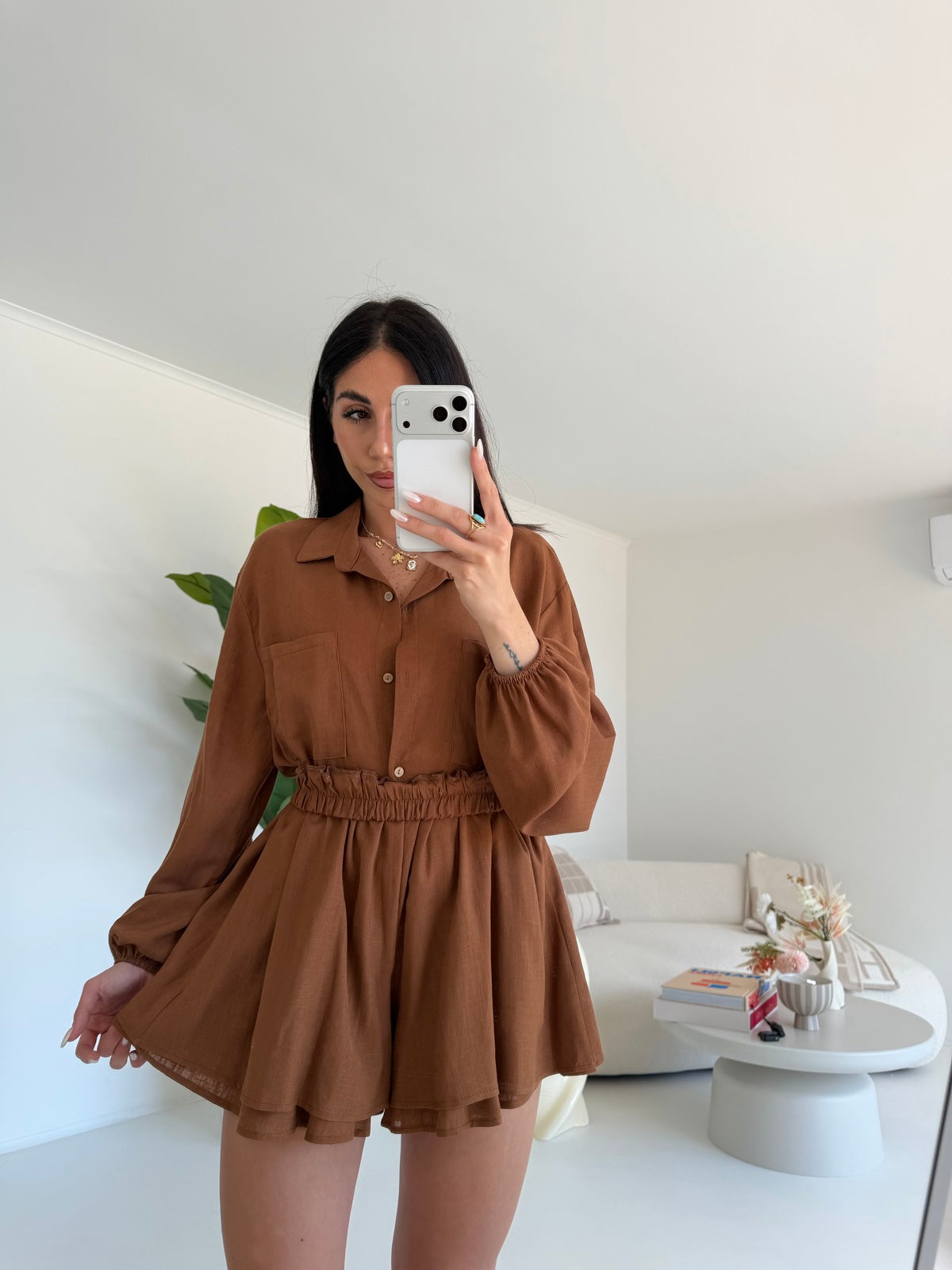 COORDINATO PLAYA CHOCO