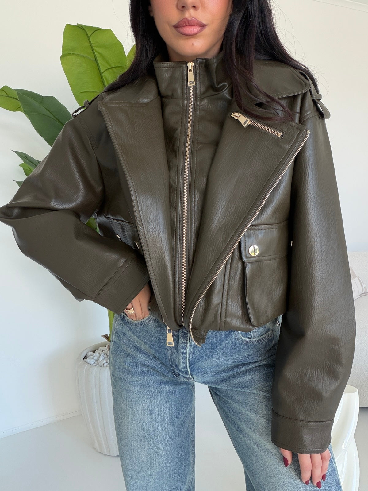 TR89063-BIKER MALEN MILITARE