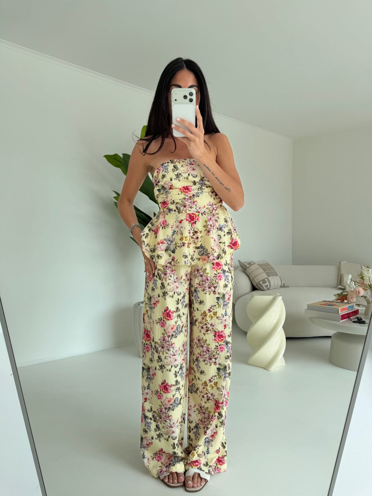 COORDINATO FLORA YELLOW
