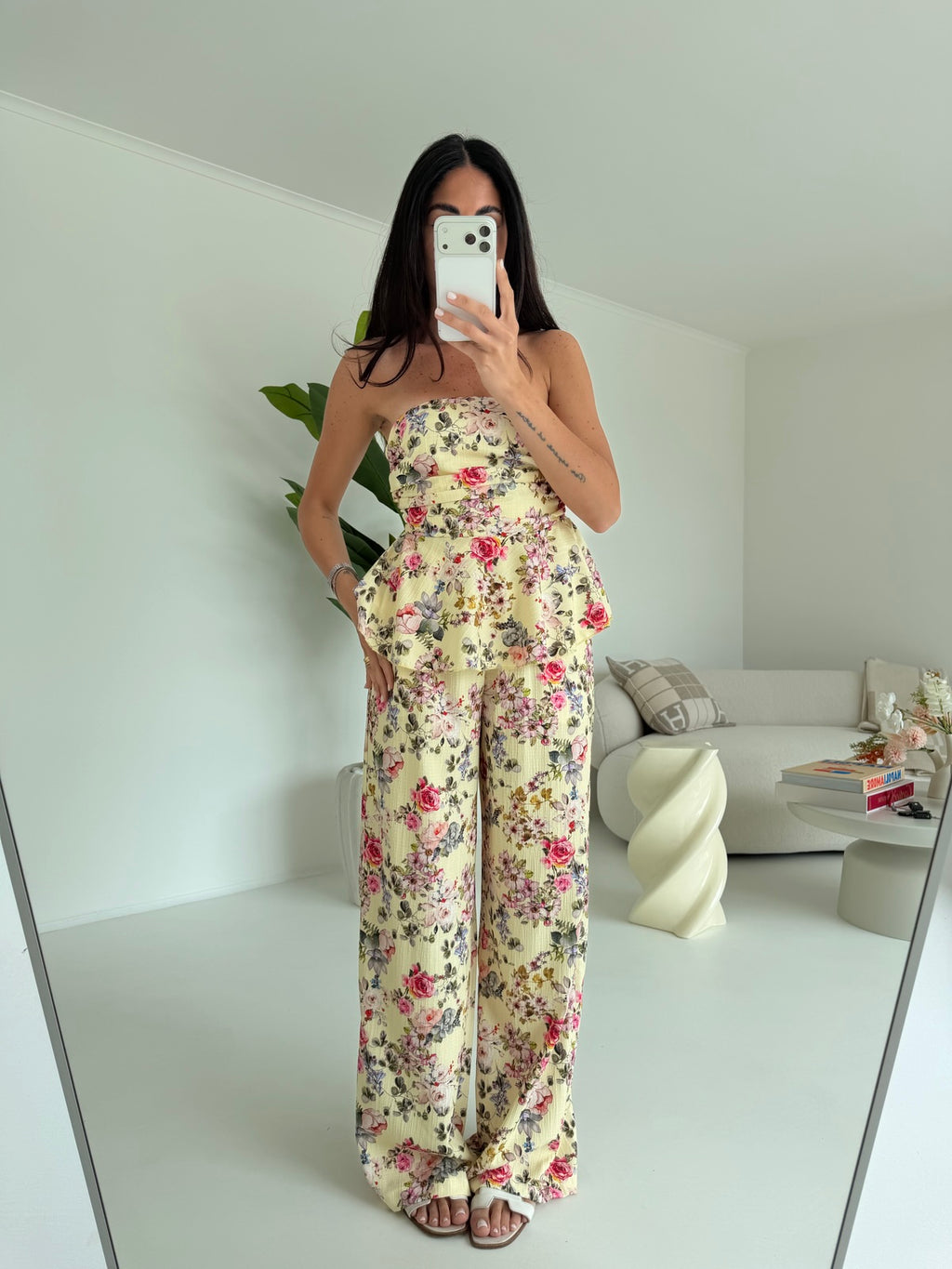 COORDINATO FLORA YELLOW