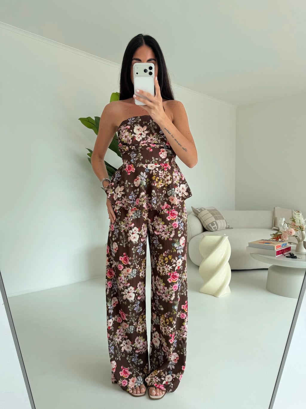 COORDINATO FLORA CHOCO