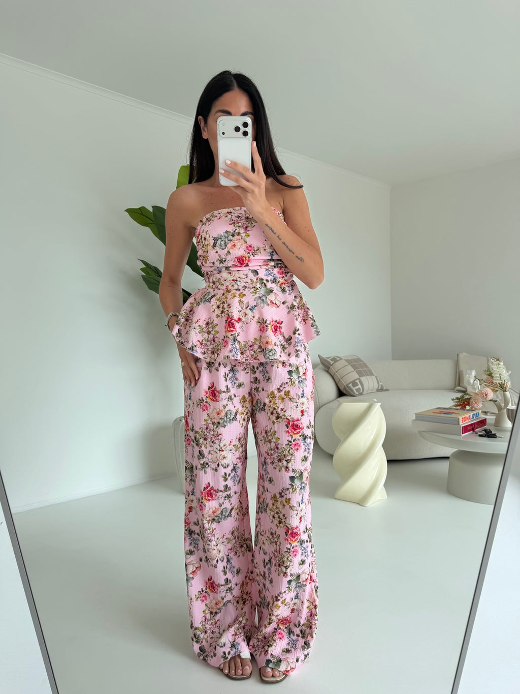 COORDINATO FLORA PINK