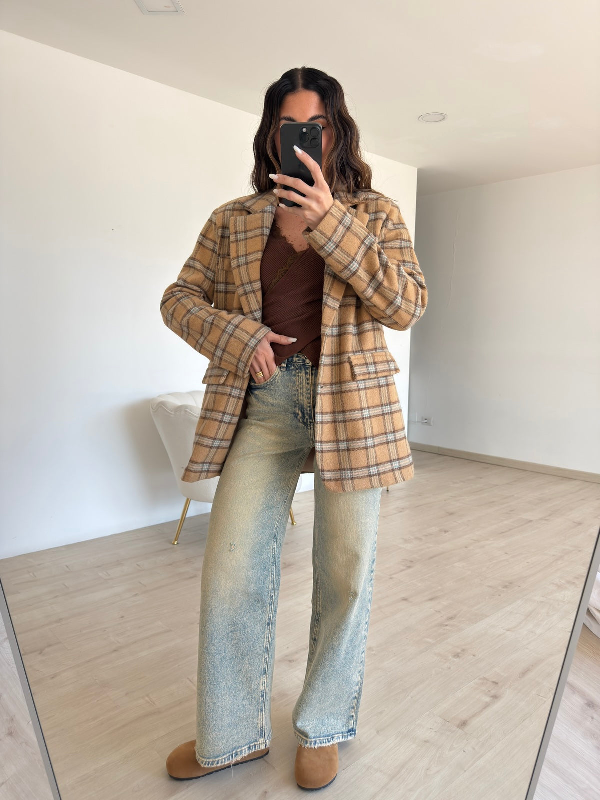 BLAZER ABBEY BISCOTTO