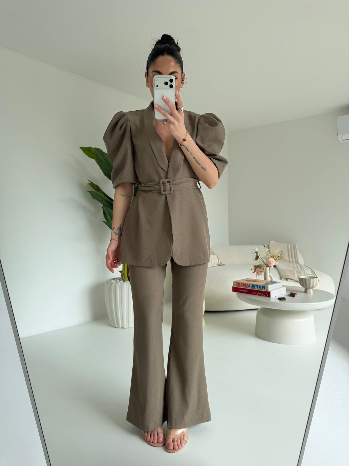 TAILLEUR COPINE TAUPE