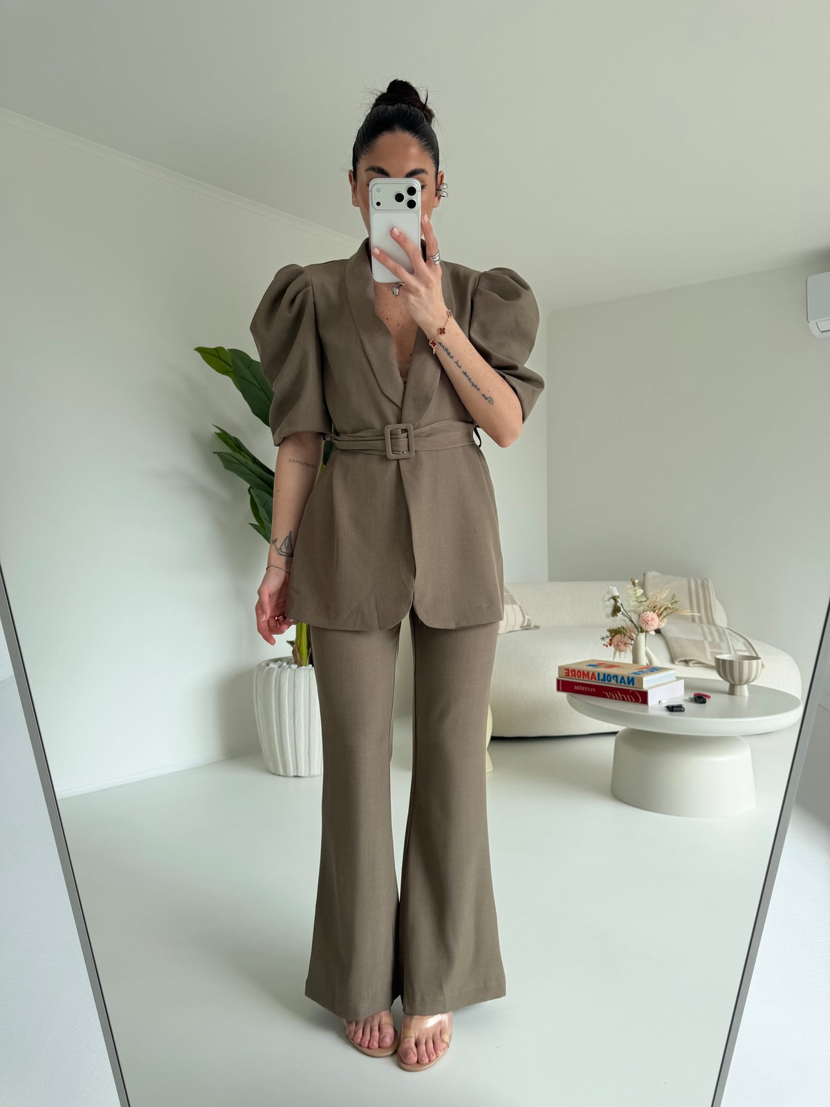 TAILLEUR COPINE TAUPE