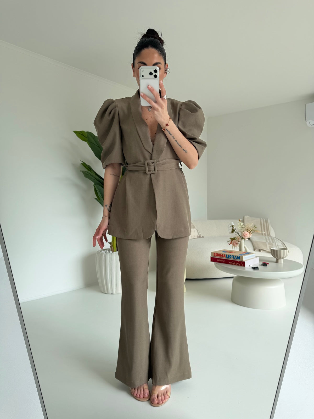 TAILLEUR COPINE TAUPE