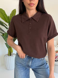 5547-POLO OXFORD CHOCO