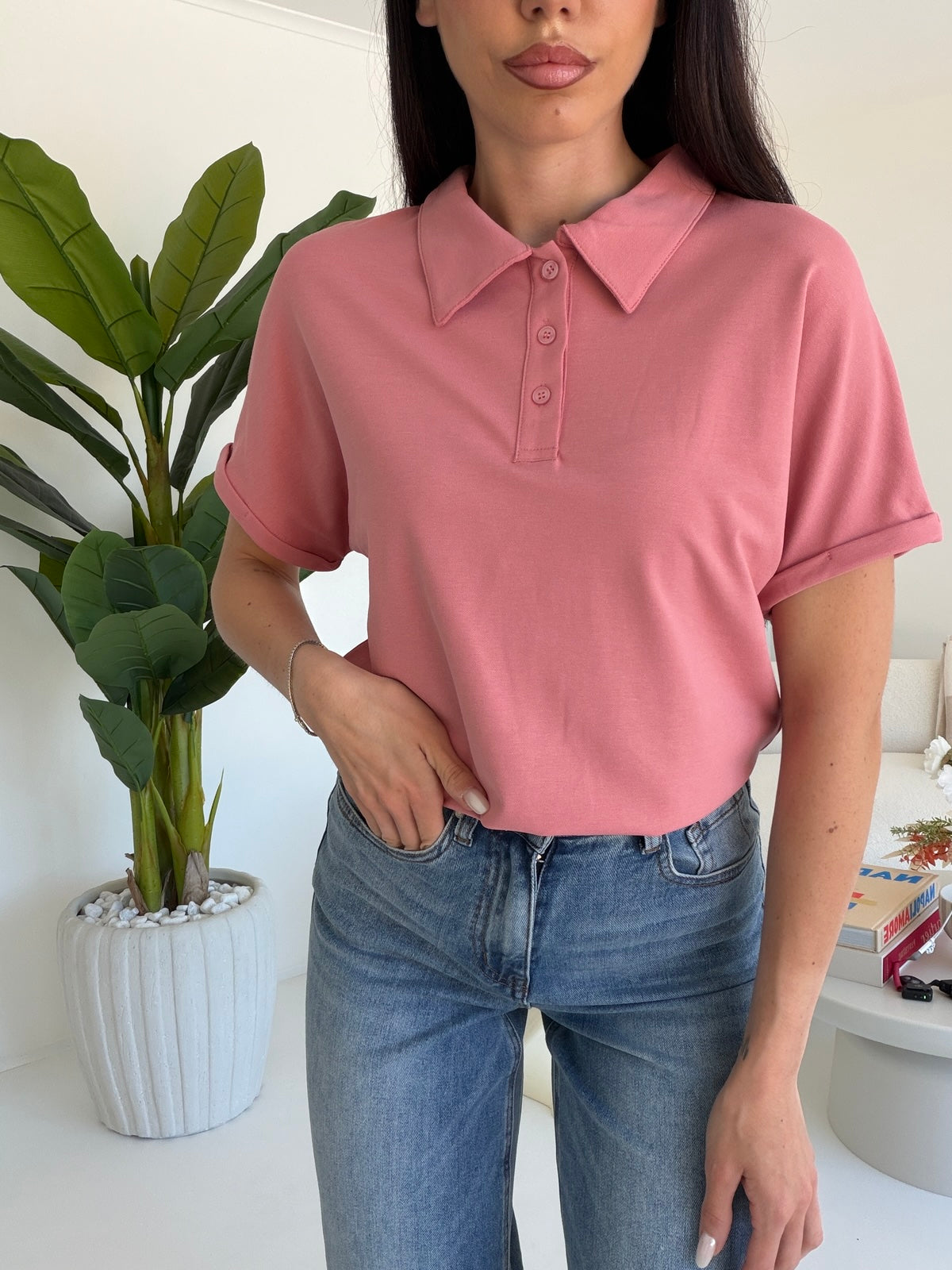 5547-POLO OXFORD CIPOLLA