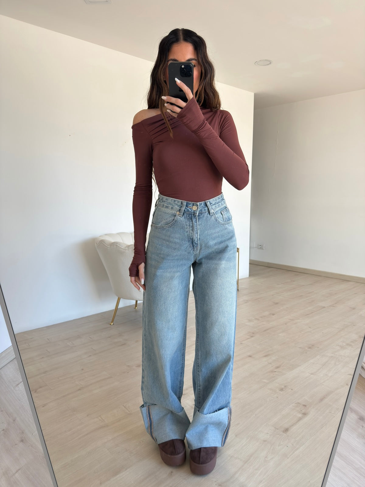 A3336-JEANS PIEGONE EXTRA DENIM CHIARO