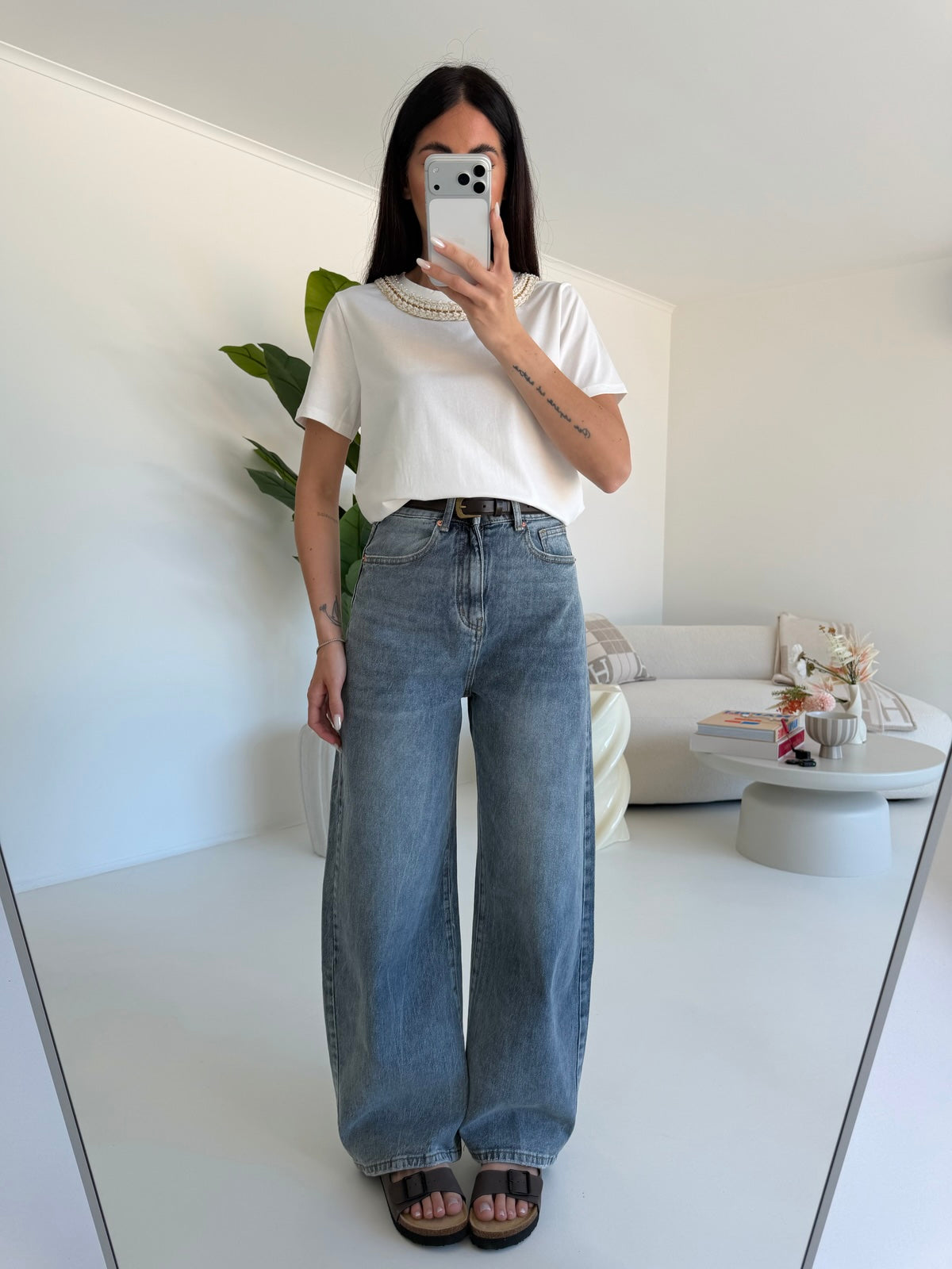 BJK-F-32397-JEANS+CINTURA GIULY