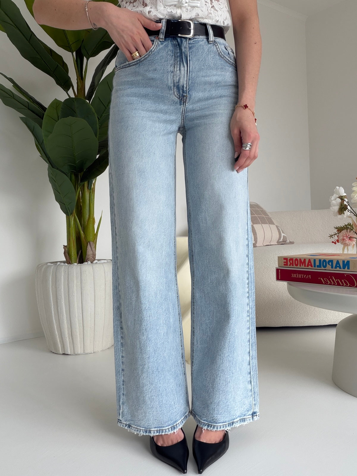 H8000-26-JEANS PALAZZO+CINTURA