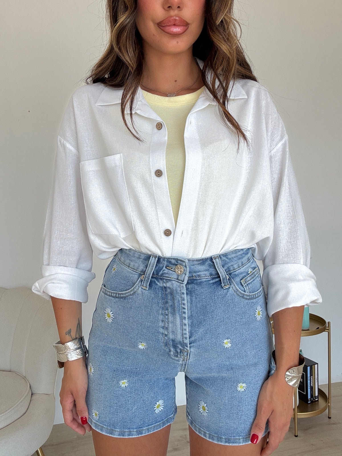 MG547-SHORT DENIM MARGHE