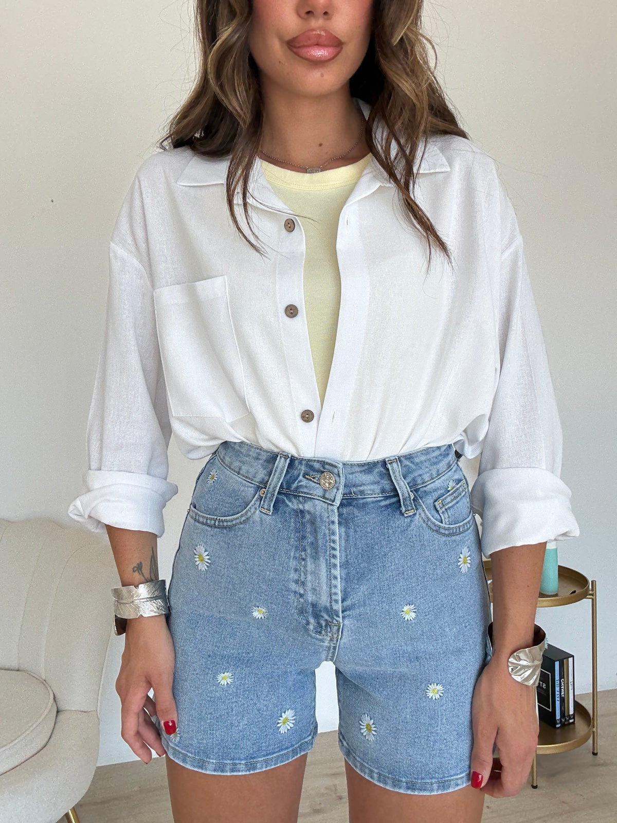 MG547-SHORT DENIM MARGHE