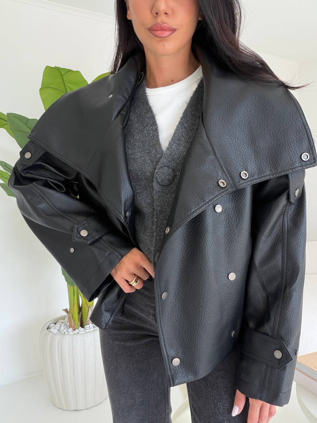 8845-BIKER ANGELINA NERO