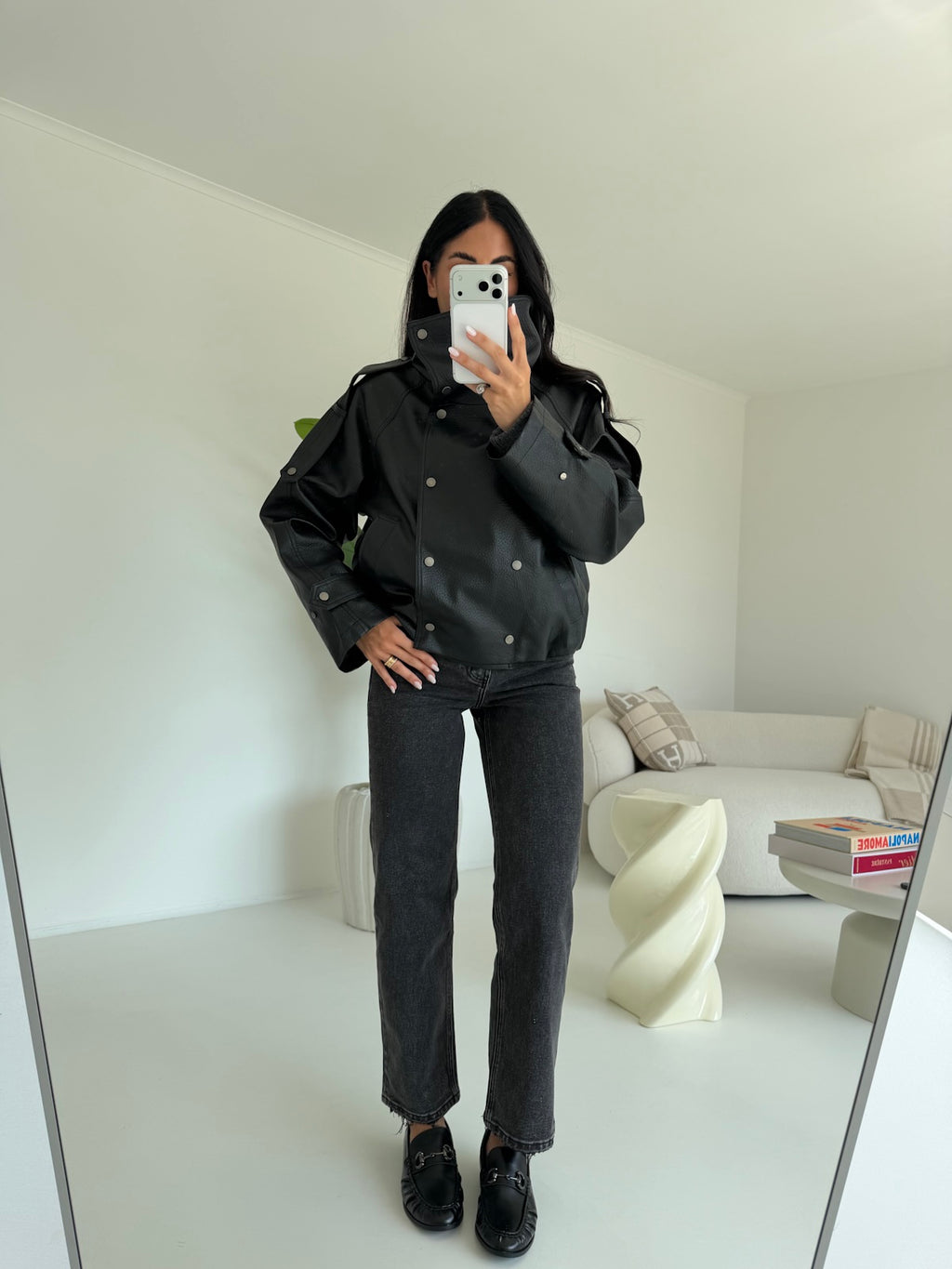 8845-BIKER ANGELINA NERO