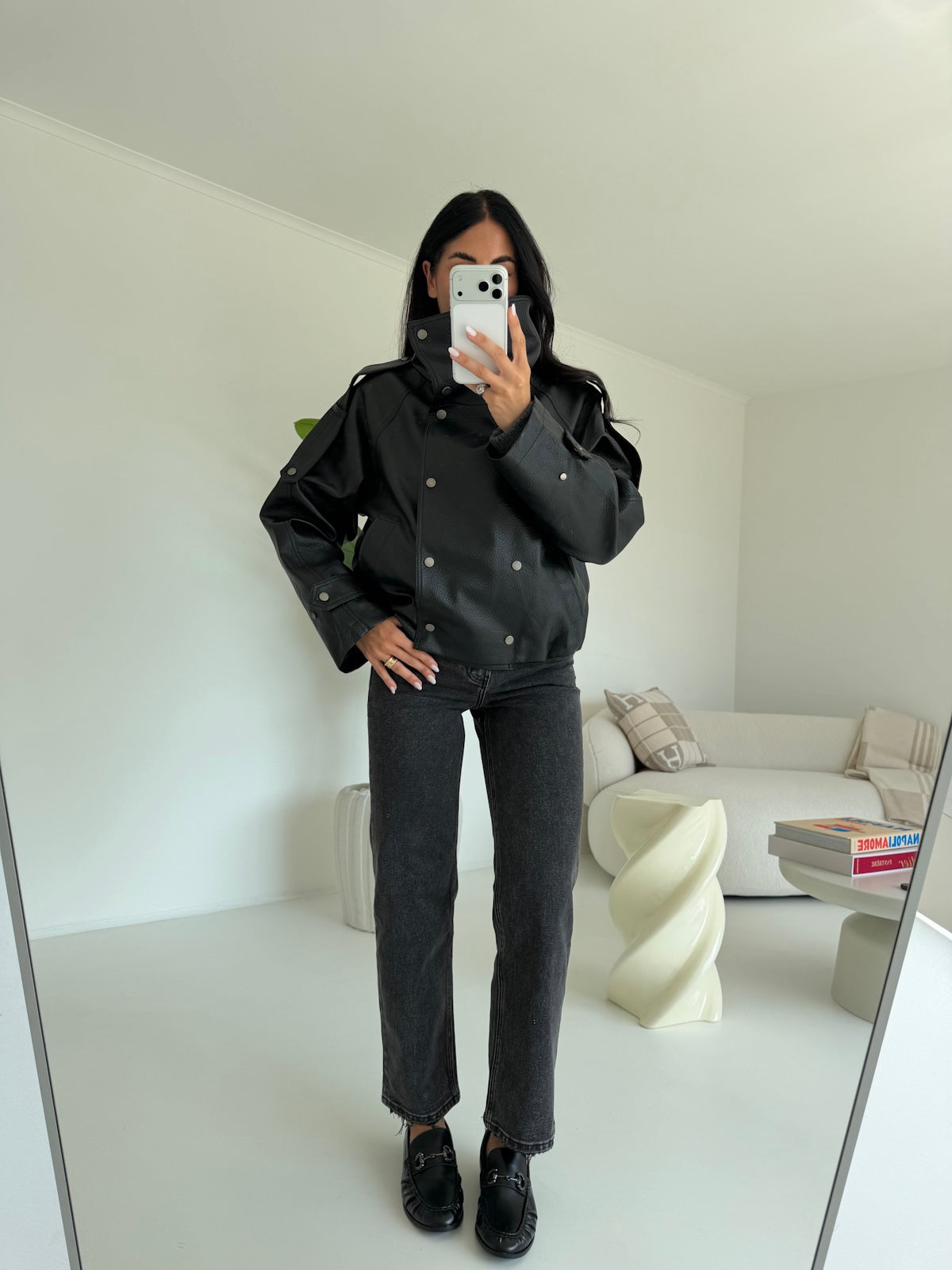 8845-BIKER ANGELINA NERO