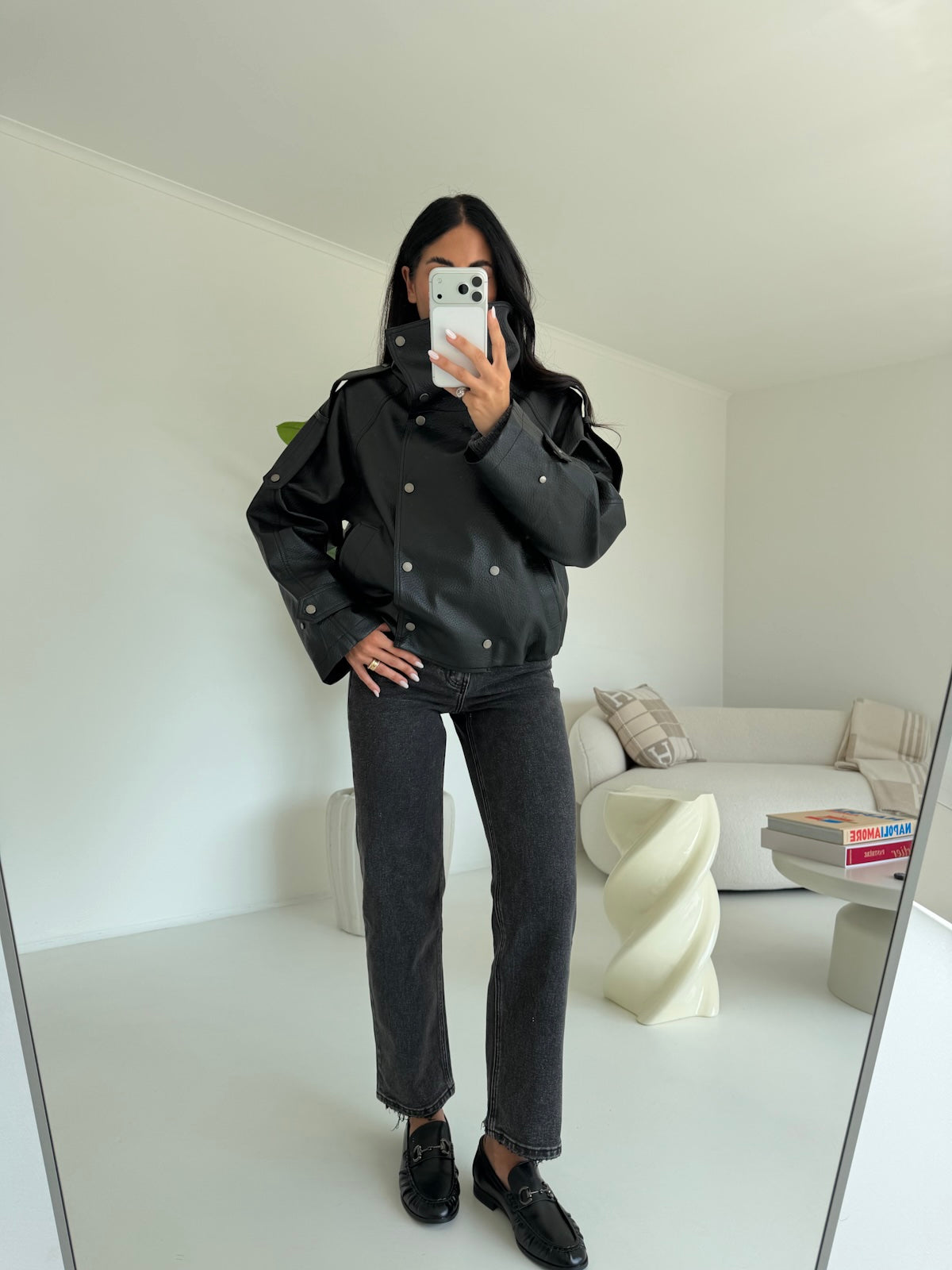 8845-BIKER ANGELINA NERO