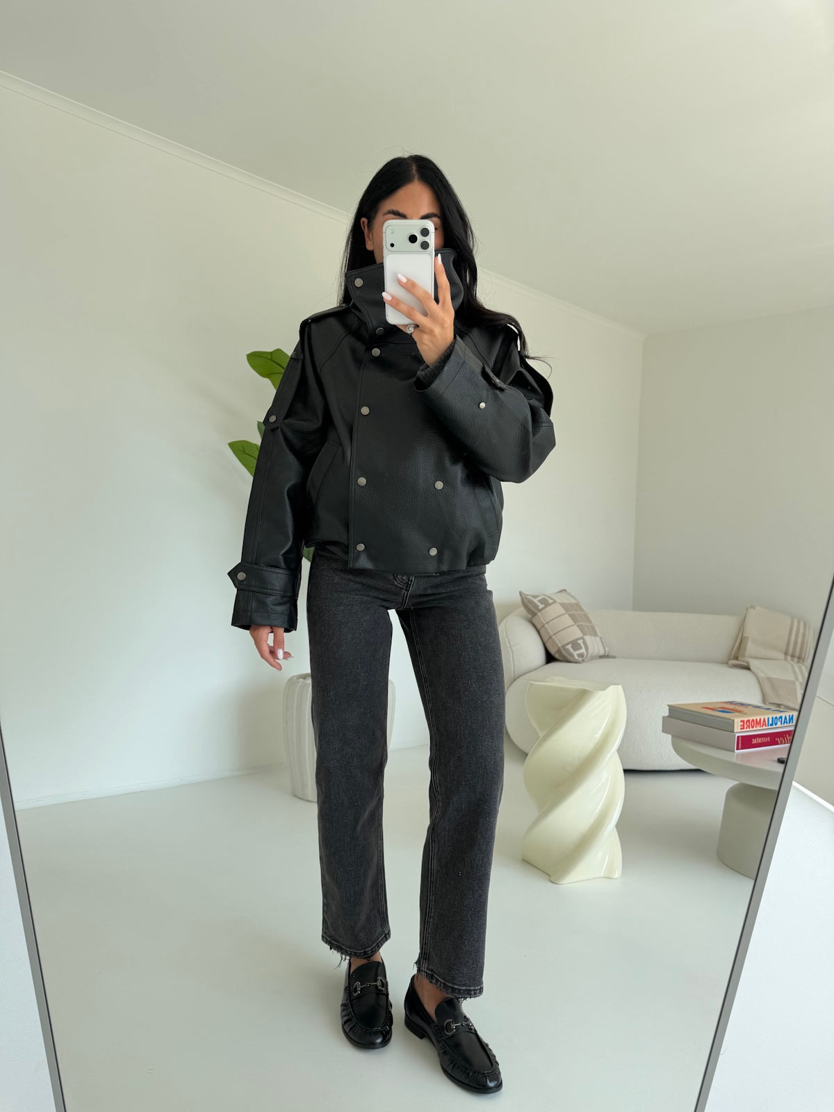 8845-BIKER ANGELINA NERO