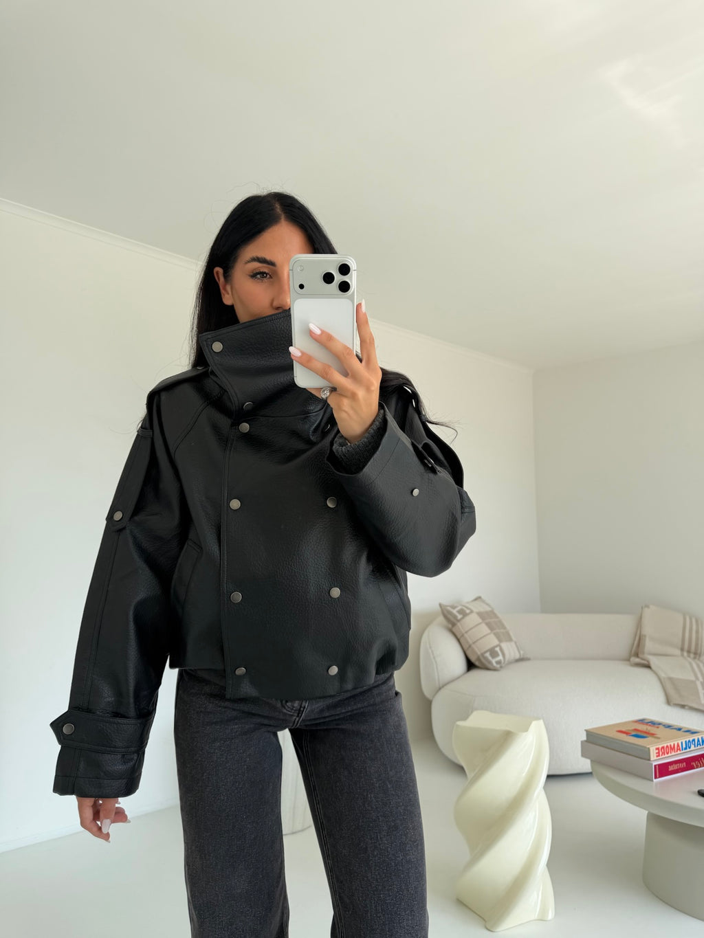 8845-BIKER ANGELINA NERO