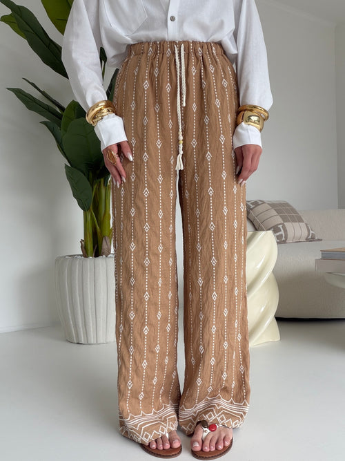 19522-PANTALONE EGYPT BISCOTTO
