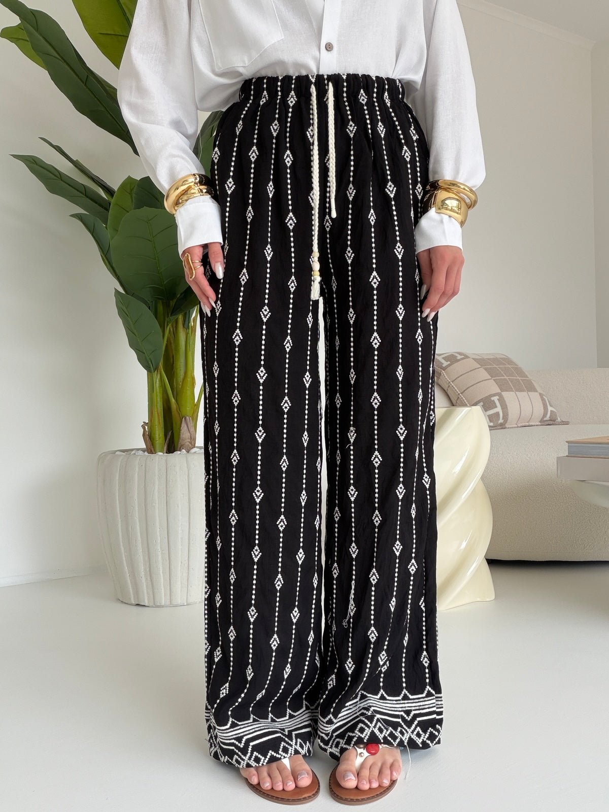 19522-PANTALONE EGYPT NERO