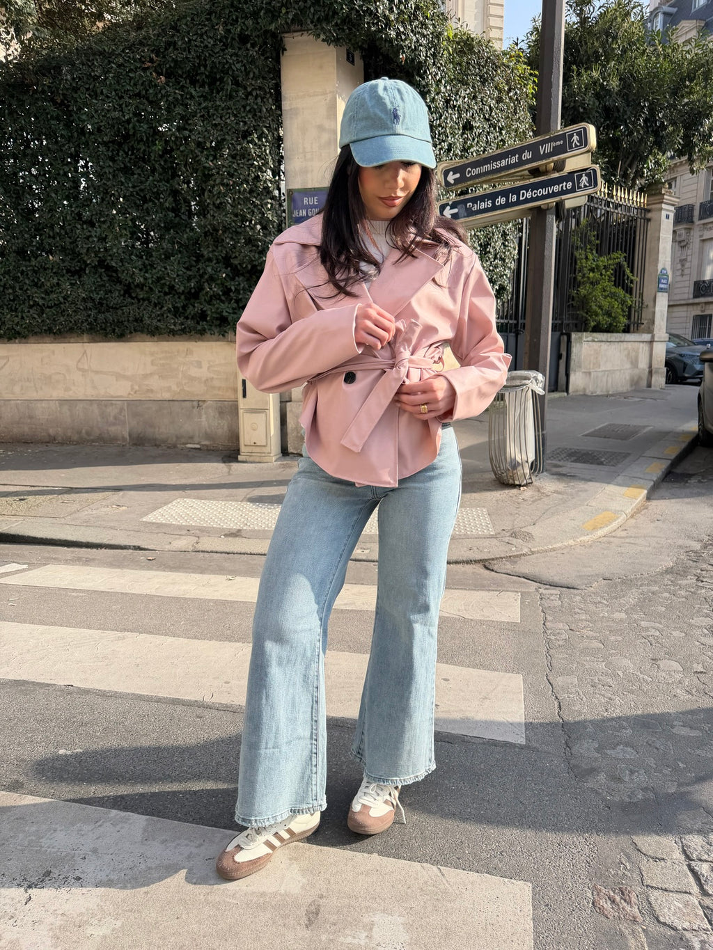BJG-F32463-JEANS PALAZZO CROPPED