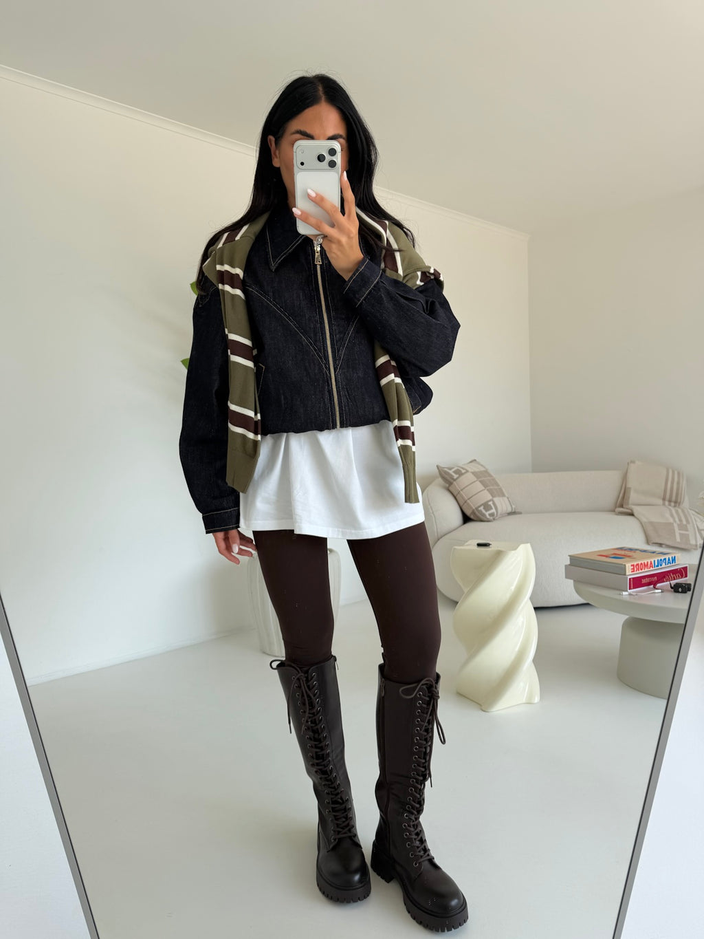 H2750-NOEMI-ANFIBIO STRINGHE CHOCO