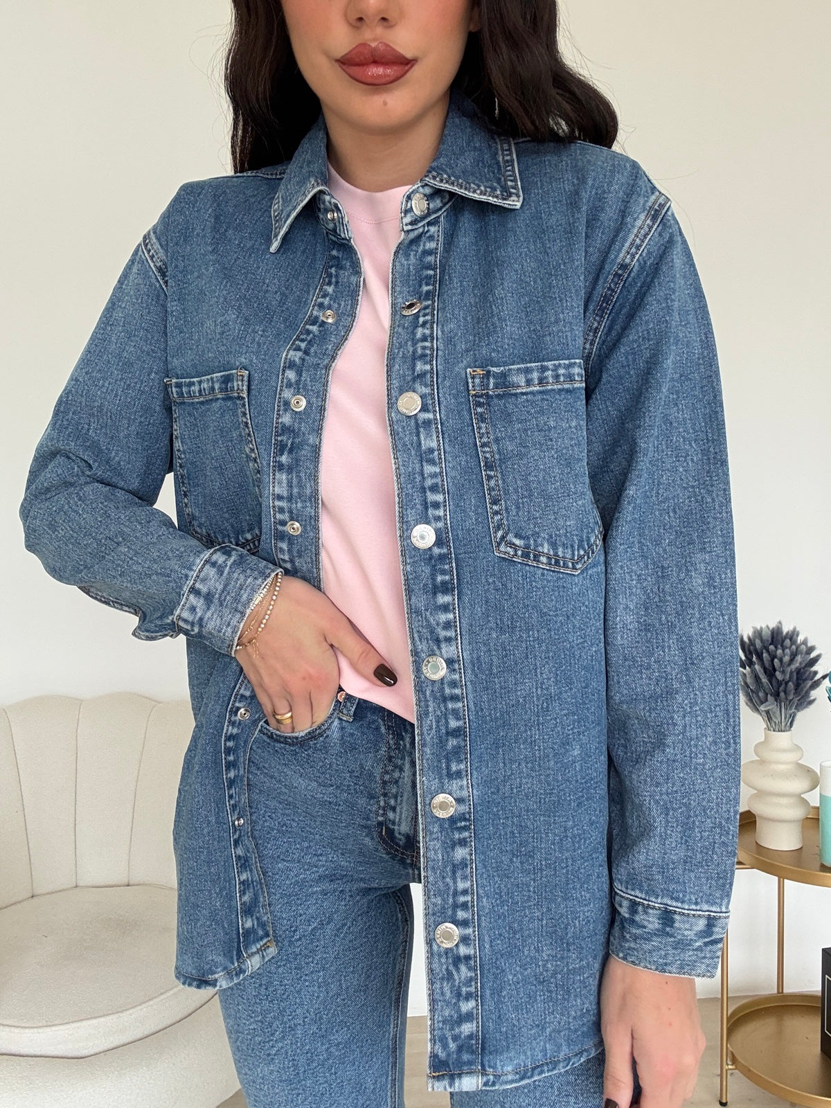 H2216-CAMICIA IN DENIM