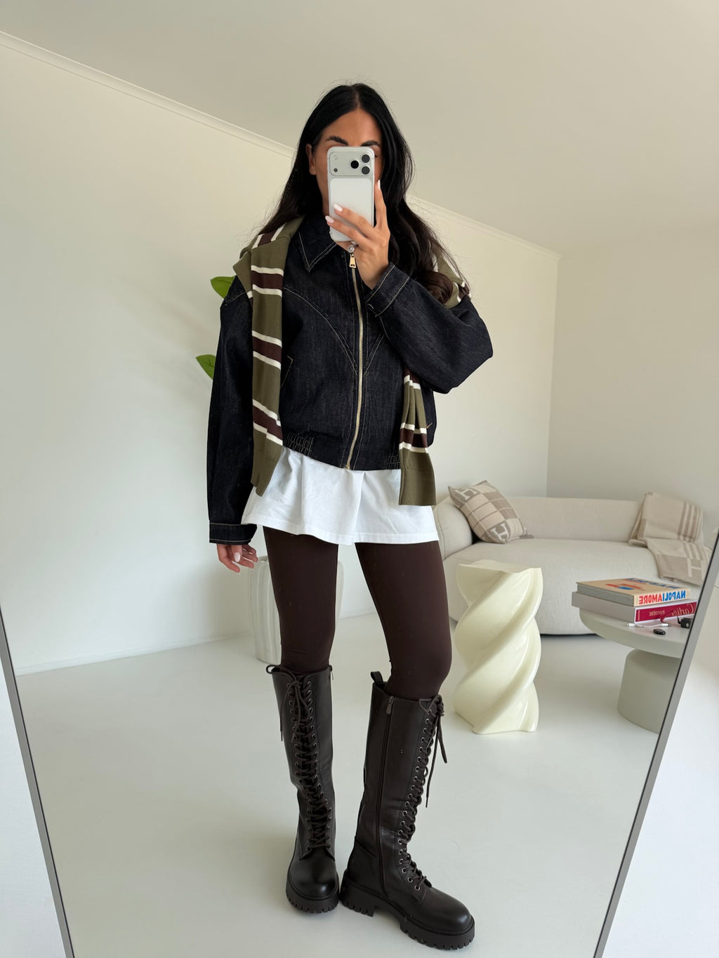 SHR603-26-LEGGINS MODELLANTE CHOCO