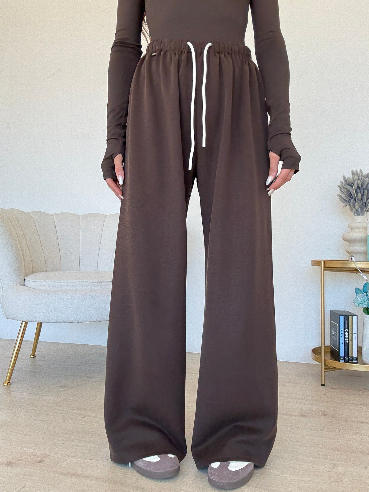 19296-PANTALONE JULIETTE CHOCO