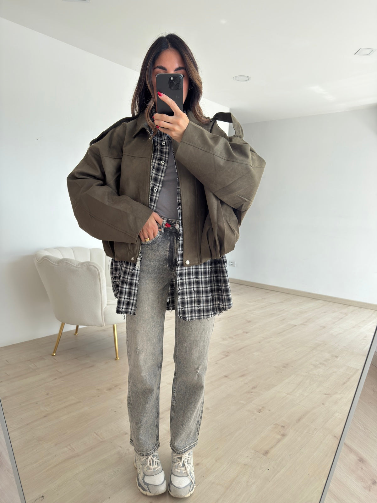 V10735-BOMBER AURY MILITARE