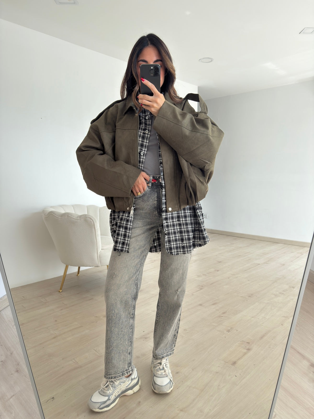 V10735-BOMBER AURY MILITARE