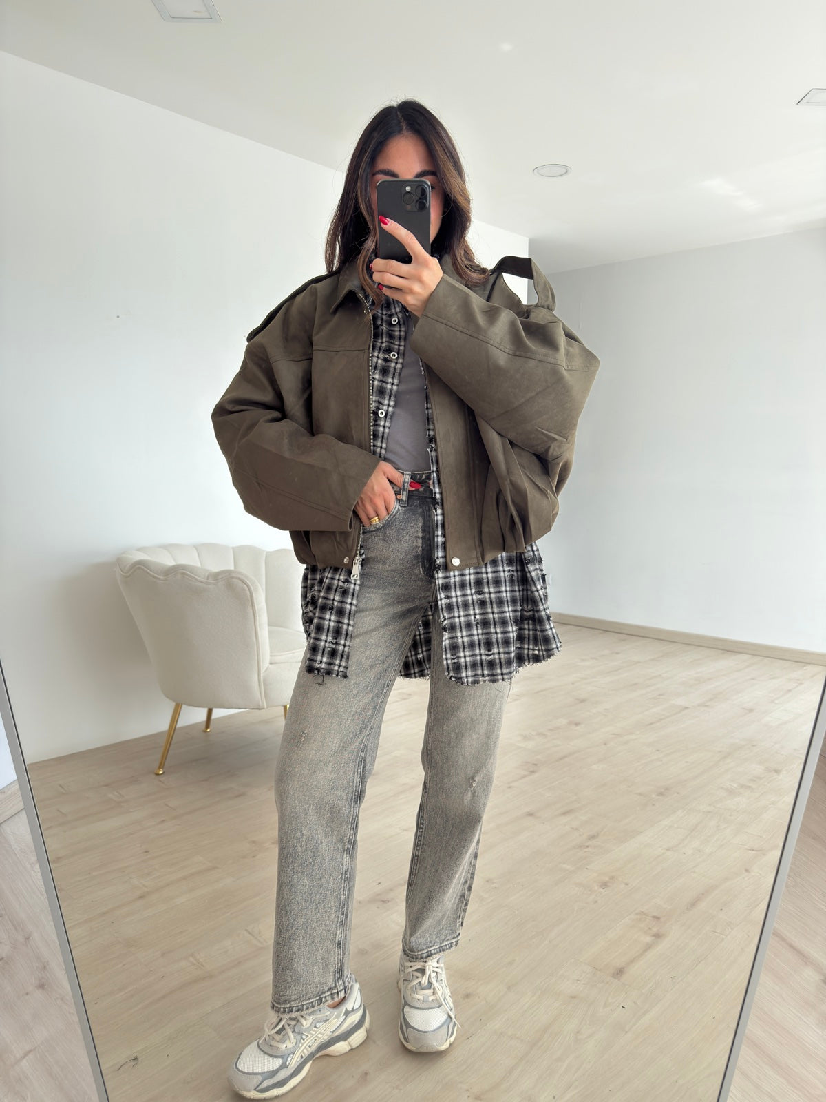 V10735-BOMBER AURY MILITARE