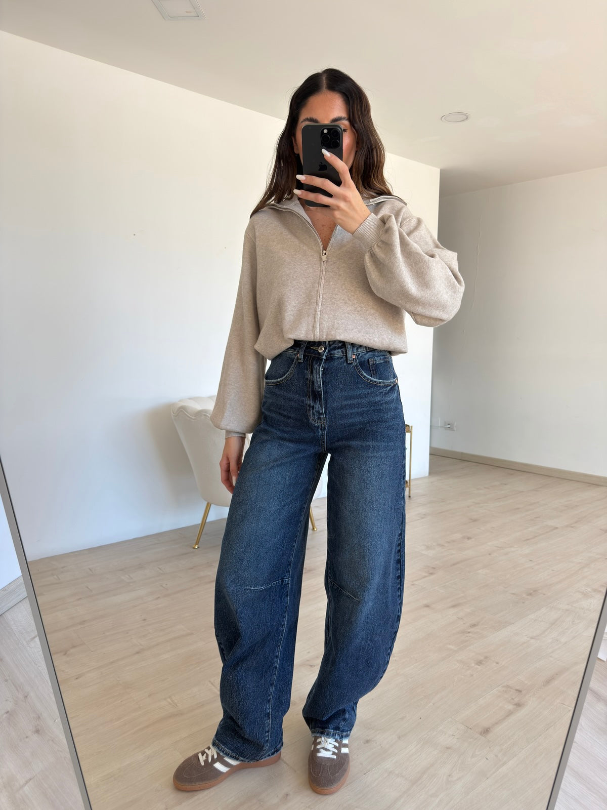 W2130-PULL SWEATER TAUPE