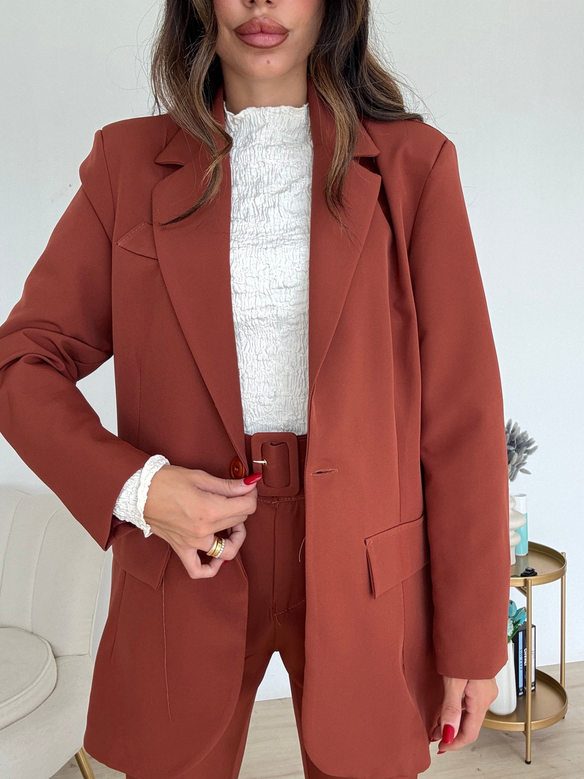 BLAZER OVERSIZE COCCIO